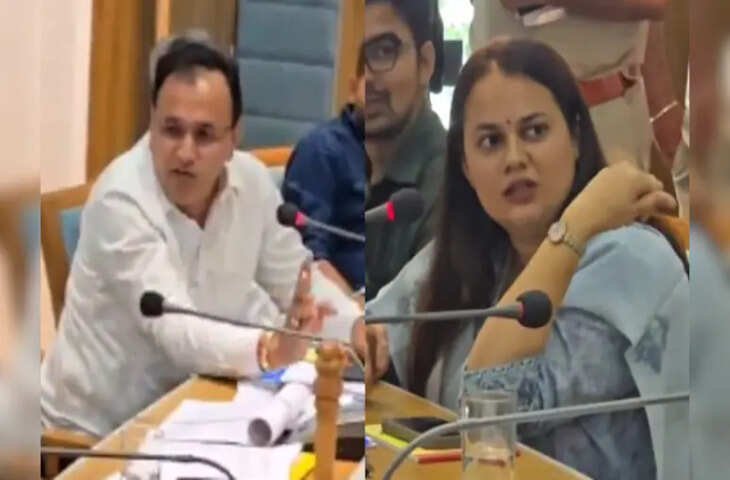 बाड़मेर में 'SDM कंपनियों के मुनीम बने बैठे हैं' सांसद ने कलेक्टर टीना डाबी के सामने लगाए अधिकारियों पर आरोप 