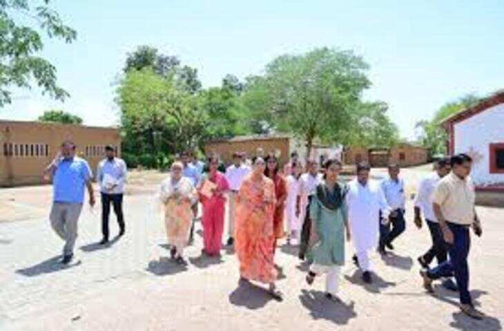 जेकेके शिल्पग्राम का दीया कुमारी ने किया औचक निरीक्षण, वीडियो में जानें आकर्षण का केंद्र बनाने के दिए निर्देश