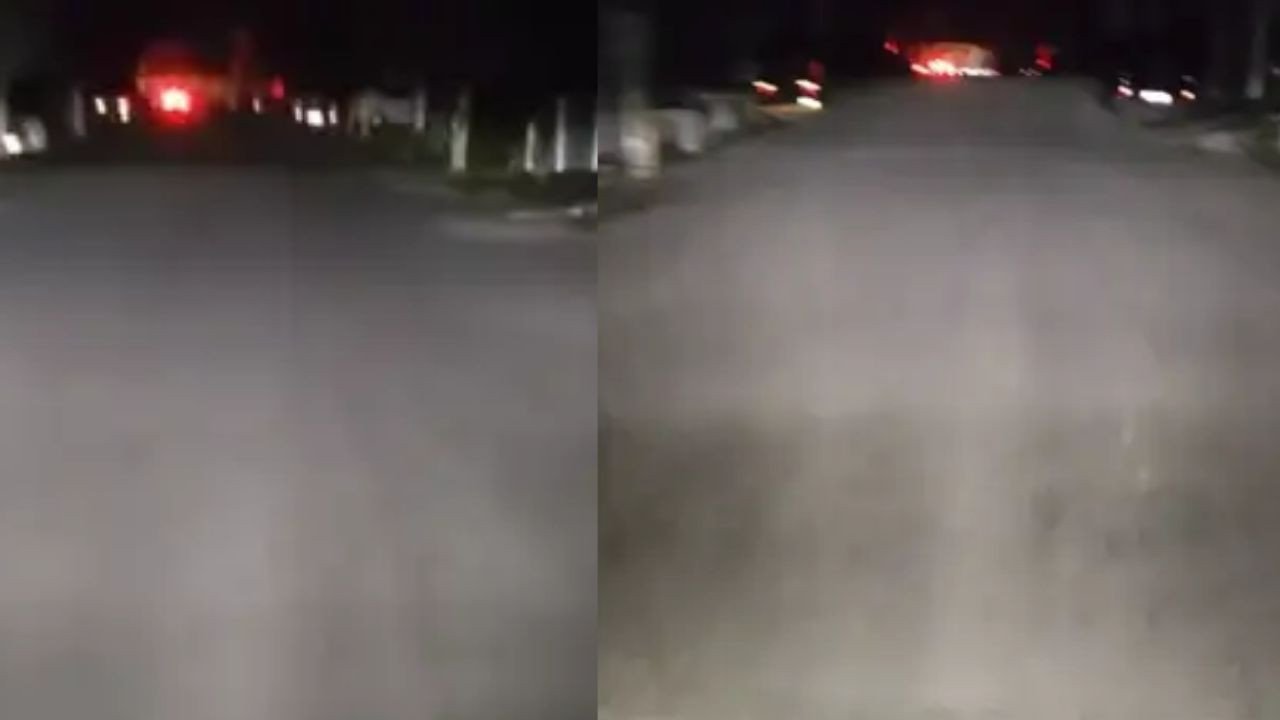 ब्लैकआउट में फंसा स्कूटी सवार, एक्टिवा की लाइट नहीं बुझी तो वीडियो में देखें किया क्या कांड?