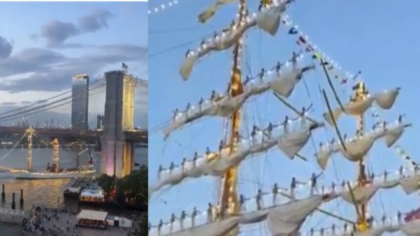 मैक्सिकन नौसेना जहाज हादसे से पहले का वीडियो वायरल, 297 फीट लंबे शिप पर हो रहा था कुछ ऐसा, देख कर फट जाएगा माथा!