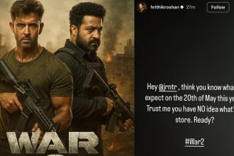 NTR जूनियर को धमाकेदार बर्थडे सरप्राइज देंगे ऋतिक, रिलीज़ होगा ‘वॉर 2’ का टीज़र 
