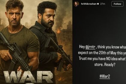 NTR जूनियर को धमाकेदार बर्थडे सरप्राइज देंगे ऋतिक, रिलीज़ होगा ‘वॉर 2’ का टीज़र 