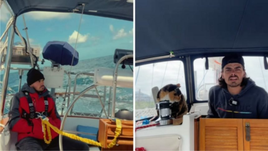 जिंदगी जीने के लिए छोड़ दी 9 से 5 की नौकरी, रिटायरमेंट की बचत से नाव खरीदकर समुद्री यात्रा पर निकला शख्स, वीडियो वायरल