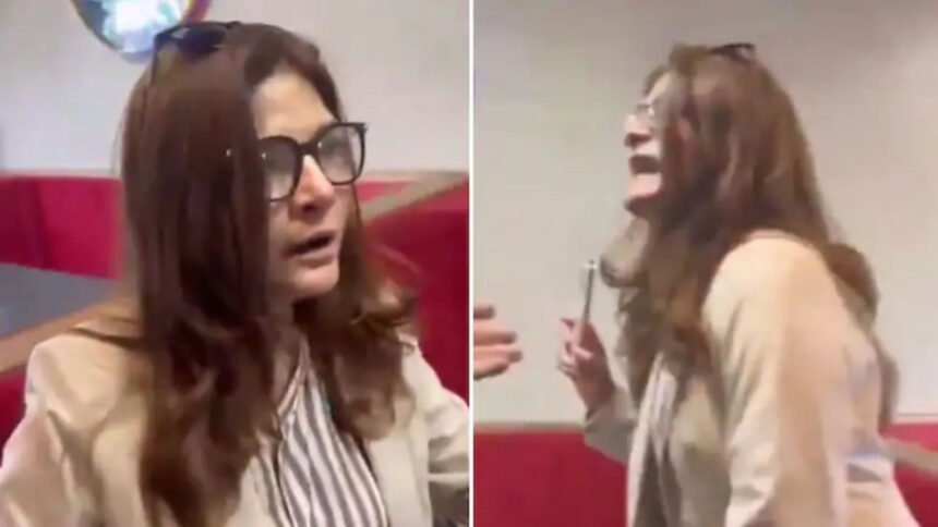 VIDEO-लंदन के कैफे में पाक पत्रकारों ने खोया आपा, प्रेस कॉन्फ्रेंस बनी गाली कॉन्फ्रेंस; लोग बोले 'ये क्या देख लिया?' | Pakistani journalists lost their temper in London cafe abused them VIDEO WENT VIRAL