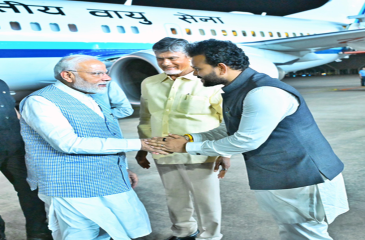 योगांध्र 2025 : विशाखापट्टनम में पीएम मोदी का स्वागत, आंध्र प्रदेश बना वैश्विक योग आंदोलन का केंद्र