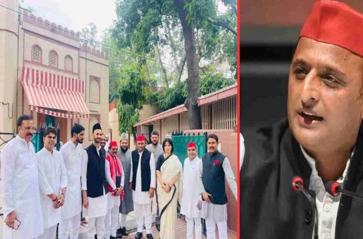 अखिलेश यादव की मस्जिद में मीटिंग पर डिप्टी सीएम ने कसा तंज बोले- ‘नमाजवादी पार्टी बन गई है सपा', देखे VIDEO 