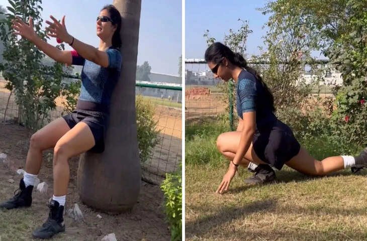 लोहे जैसे मजबूत कंधे और पैर पाने के लिए दिशा पटानी की बहन ने दिए खास एक्सरसाइज टिप्स, यहां देखिये वायरल VIDEO 