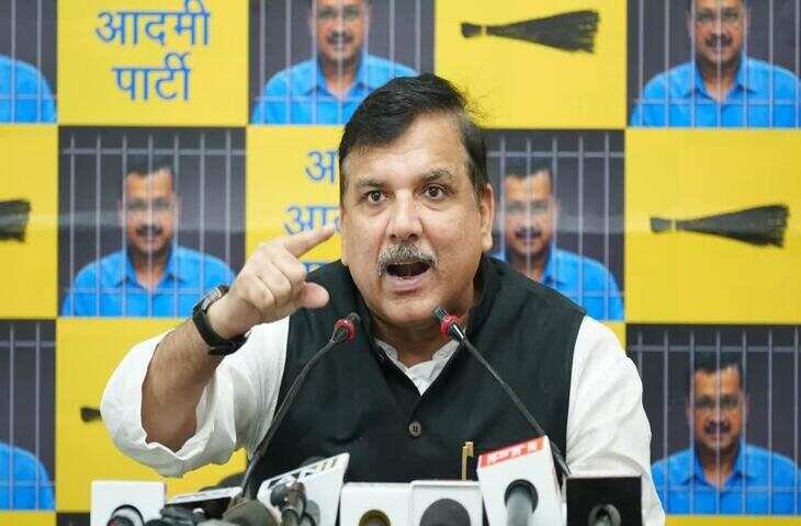 संजय सिंह का चुनाव आयोग पर हमला कहा- दिल्ली में सांसदों के घरों में 15-15 वोट, वीडियो में लगाए 7 गंभीर आरोप 