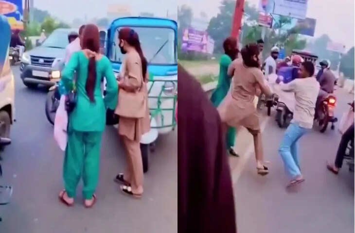 संभल की Youtuber बहनें फिर सुर्खियों में, ऑटो चालक पर बरसाए लात-घूंसे, VIDEO हुआ वायरल