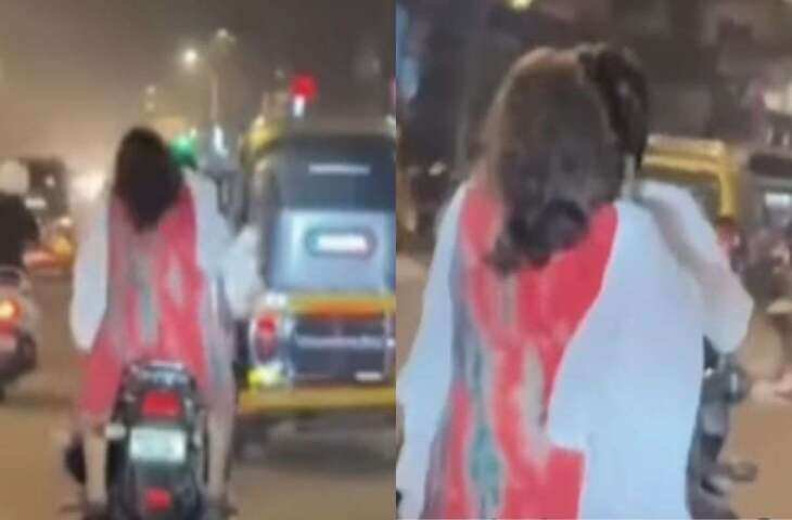 बाइक चलाते लड़के को ताबड़तोड़ थप्पड़ मारती रही महिला, इन्टरनेट पर जमकर वायरल हो रहा वीडियो 