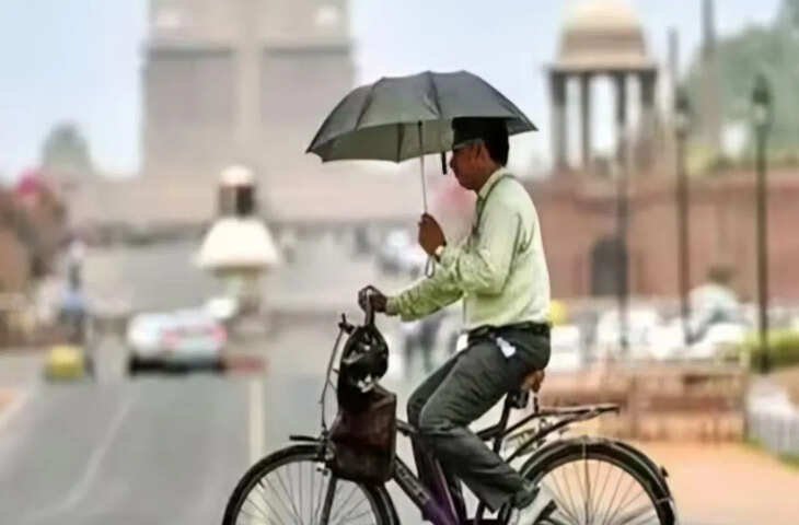 पश्चिमी विक्षोभ से उत्तर भारत में राहत भरा मौसम, दिल्ली-एनसीआर में हुई हल्की बारिश