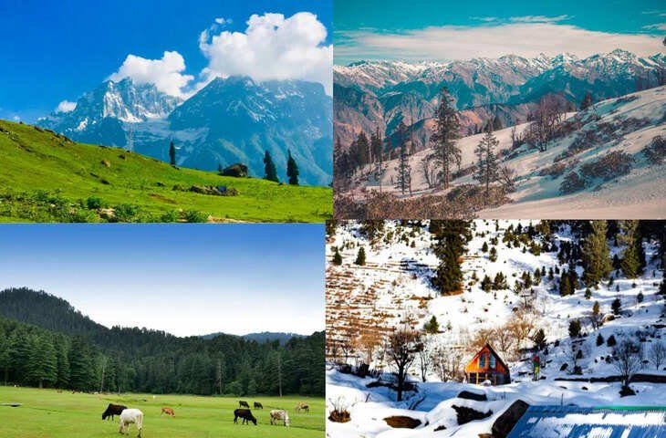 बर्फीले पहाड़, हरी वादियां और शानदार नजारे, भारत की इन जगहों पर मिलेगा स्विट्जरलैंड वाला फील, एकबार जरूर घूमे 